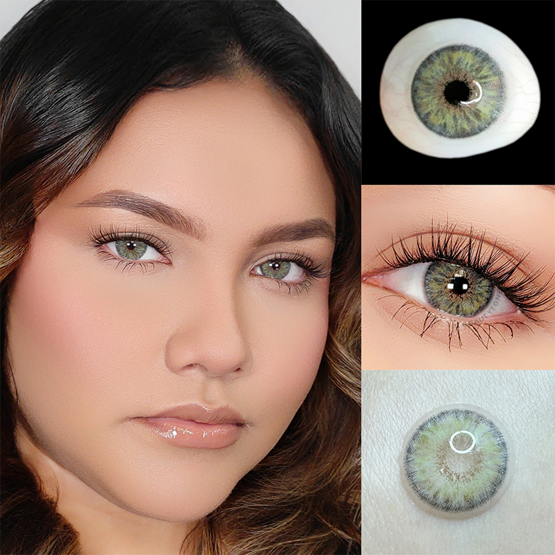 Wholesale BeautyTone Soft Colored Contact Lenses Breeze Gray Non Prescription Contact Lenses Natural Colored Eye Lenses
