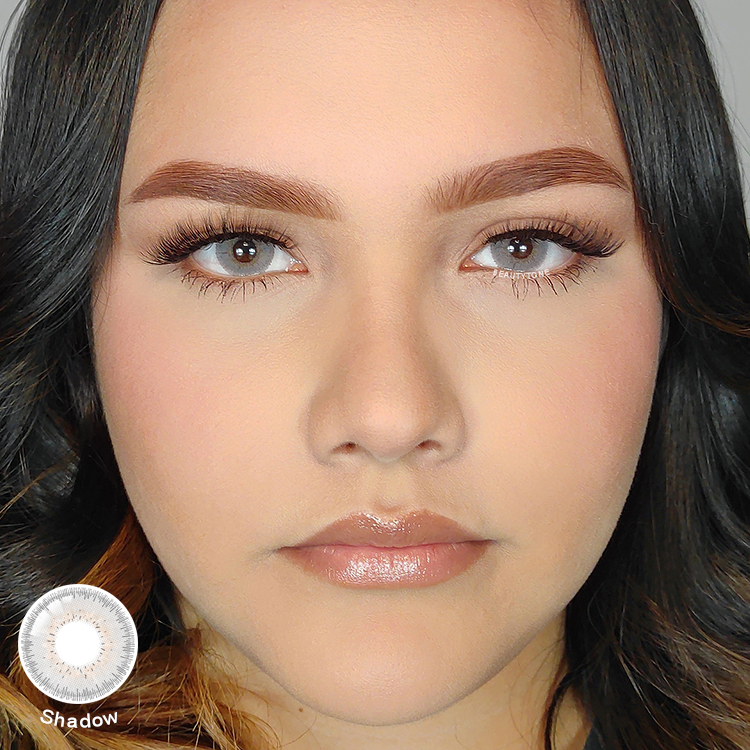 Lenses Eye Contact Colour Makeup Cosmetics BeautyTone Romance Shadow 14.2mm 1 Year Usage Natural Gray Eye Lens Contact Lenses