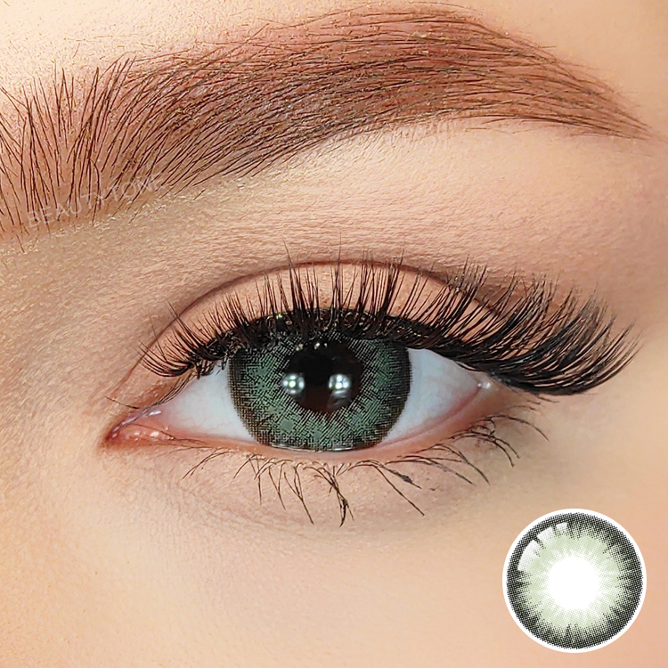 BeautyTone Forest Gray Soft Eye Contact Lenses for Men Lowedt Price Dark Color Contact Lenses