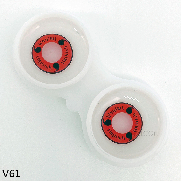 Itachi  Sharingan Soft Eye Contacts Oxysept Color Contact Lens