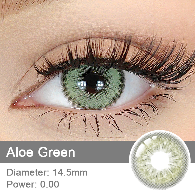 Sweet Aloe Green 14.5mm Diameter Contact Lens Sweet Wholesale Fashion Contact Lenses