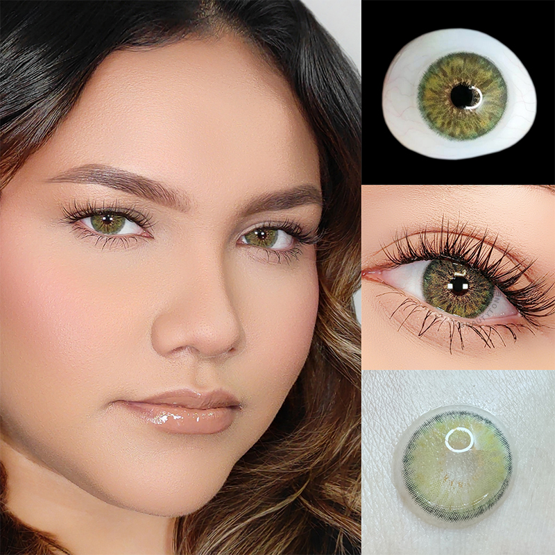 Beauty Eyes Lenses Color Contact Lens Breeze Green Korea Style Eye Colored Contacts 1 Year Contact Lenses Lentes De Contato