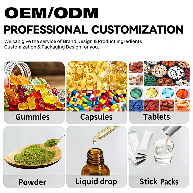 OEM Super Greens Gummies with Fruits Vegetables Vitamins for Digestive &amp; Gut Health Support Superfood Fiber Gummies