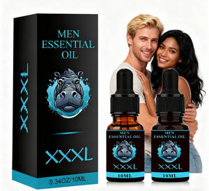 Men's Herbal Massage Compound Essential Oil Intimate Vitality Care Oil for Penis Enlargement Hormone-Free Moisturizing