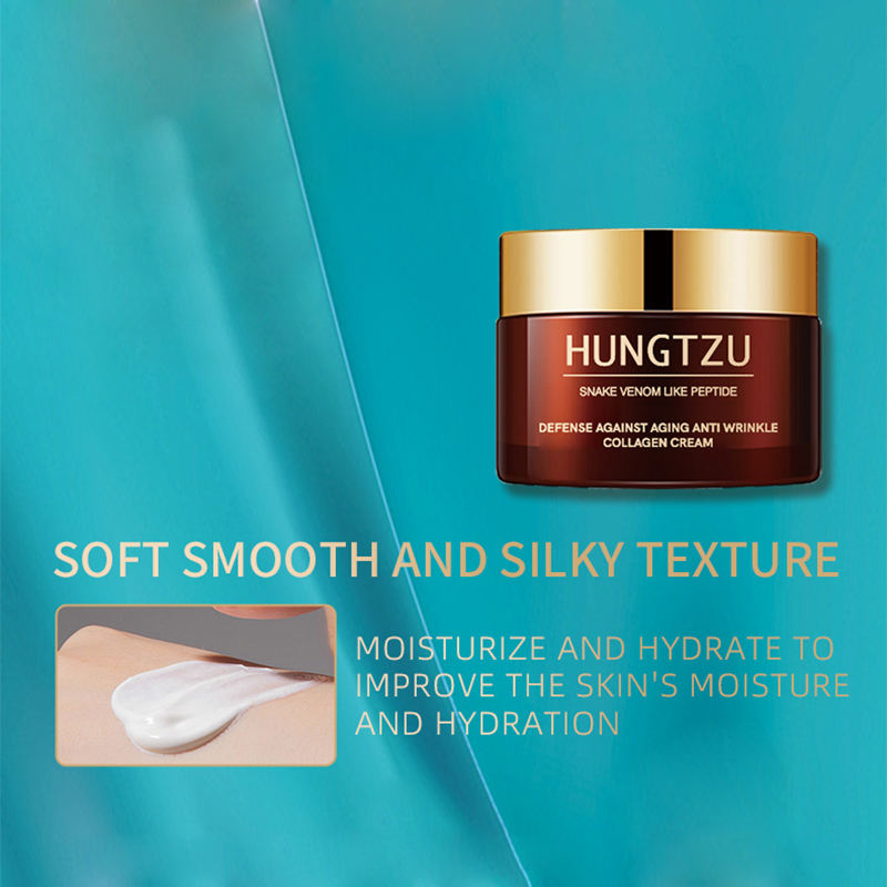RTS Skin Care Serum Skincare Products 5 Piece Set Snake Venom Peptide Firm Smooth Brighten Skin Care Set Cosmetics Private Label