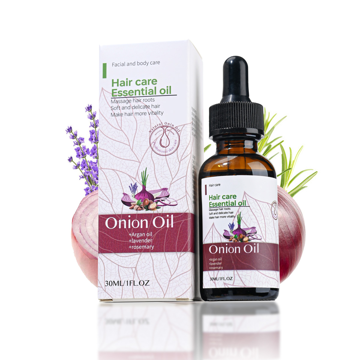 Hair oil application method 2