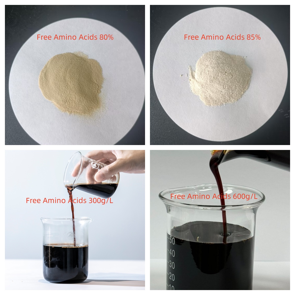 85% Free Amino Acid Powder | Hydrolyzed Protein Plant Biostimulant | Agriculture Grade Organic Agriculture Use | Completely