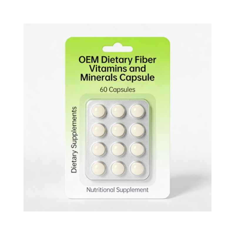 OEM Supply: Dietary Health Supplement Fiber Vitamins And Minerals OEM &amp; ODM &amp; Private Label