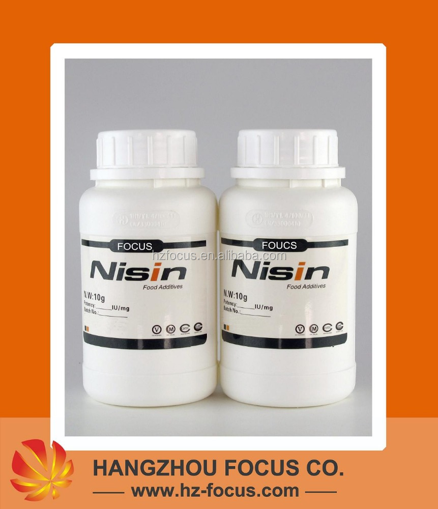 Nisaplin Nisin Supplier Rich Export Experience Natural Preservative FOCUS Brand Powder 2 Year Shelf Life