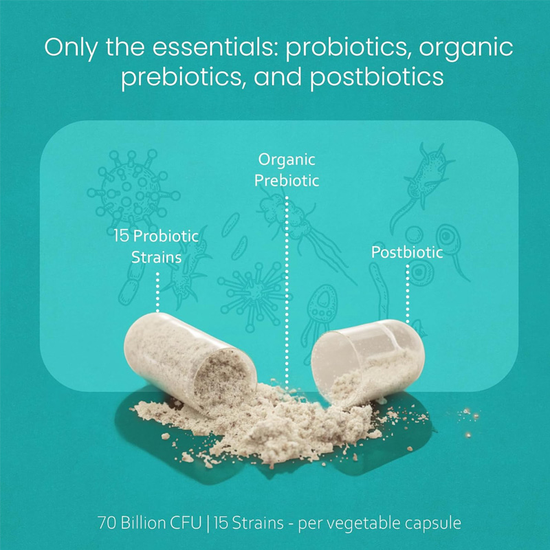 OEM Women's Probiotics 70 Billion CFU Active Cultures Capsules &amp; Pills Support Female Health &amp; Mood Balance