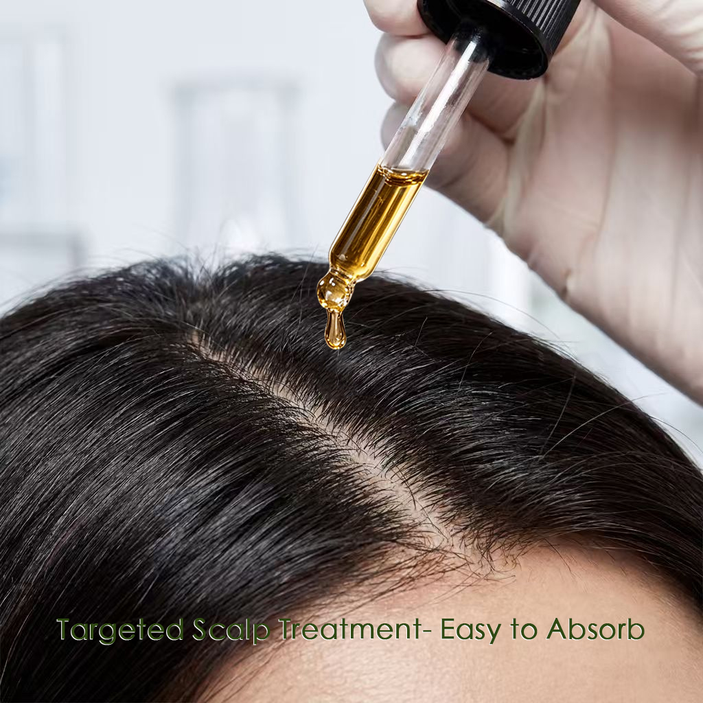 Rosemary Mint Biotin Hair Growth Oil Private Label Scalp Strengthening Essential Oil Anti Hair Loss Treatment Hair Care Oil