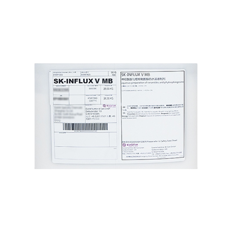 SK-INFLUX V MB/Evolve MB VMB EVONIK Cosmetic ingredients raw materials skin barrier Ceramide barrier restoring active substance