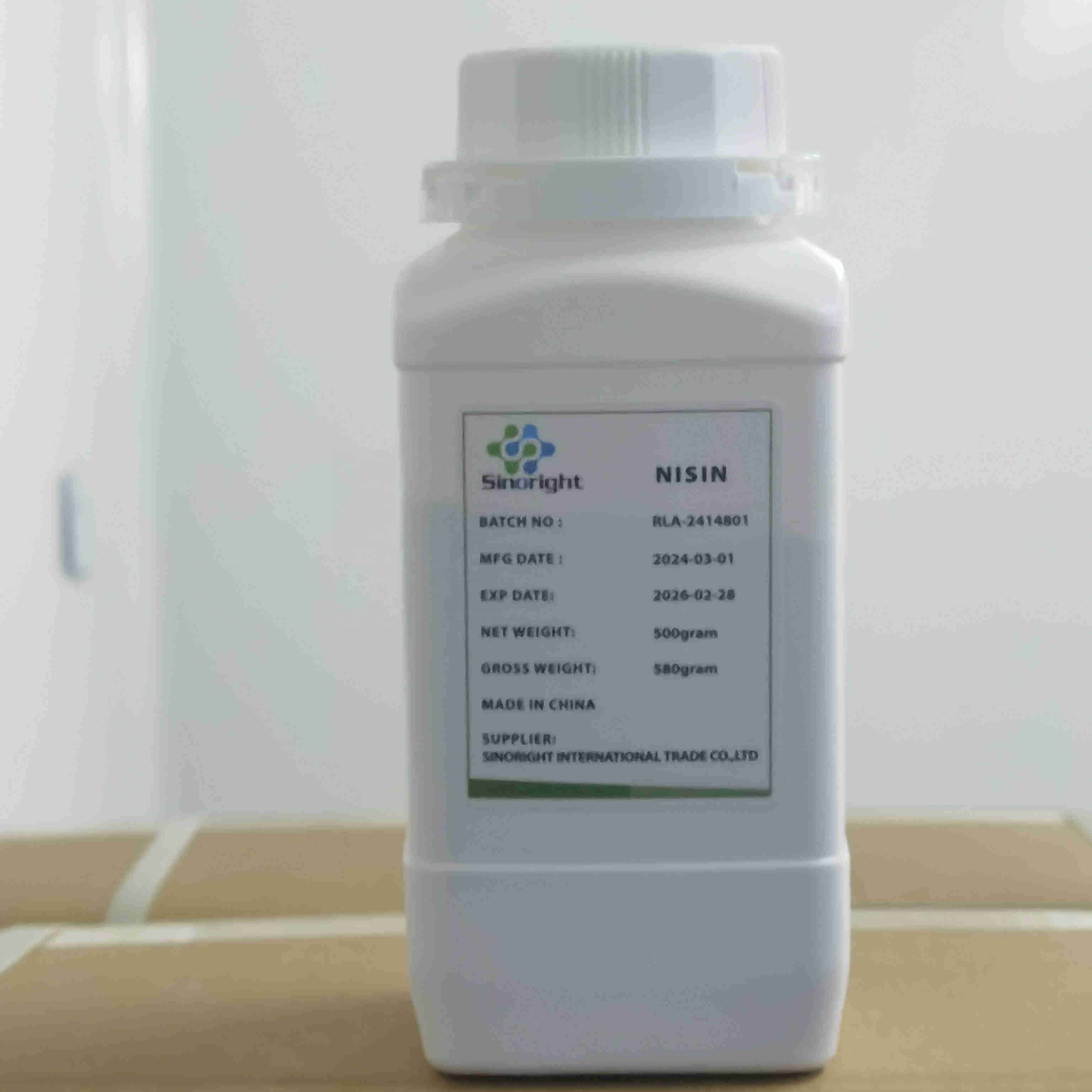 2024 Nisin Food Grade Natural Food Preservative E234 Nisin Powder