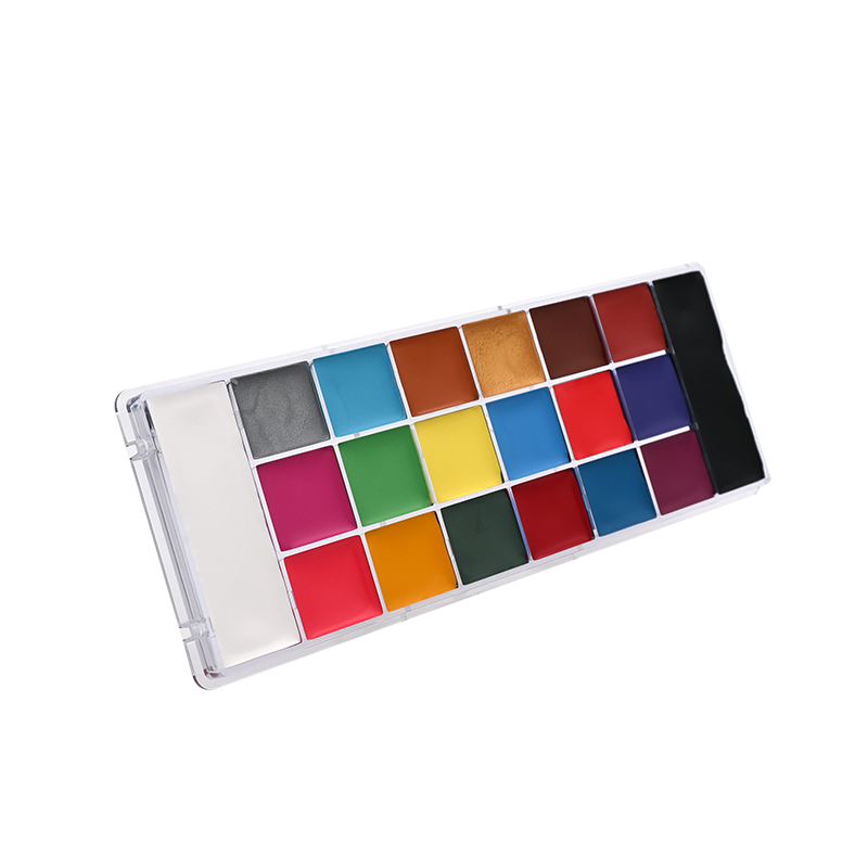 Wholesale 20-Color Natural Plant-Based Face and Body Paint Pigments MSDS Certified Girls Body Painting Supplies for Children
