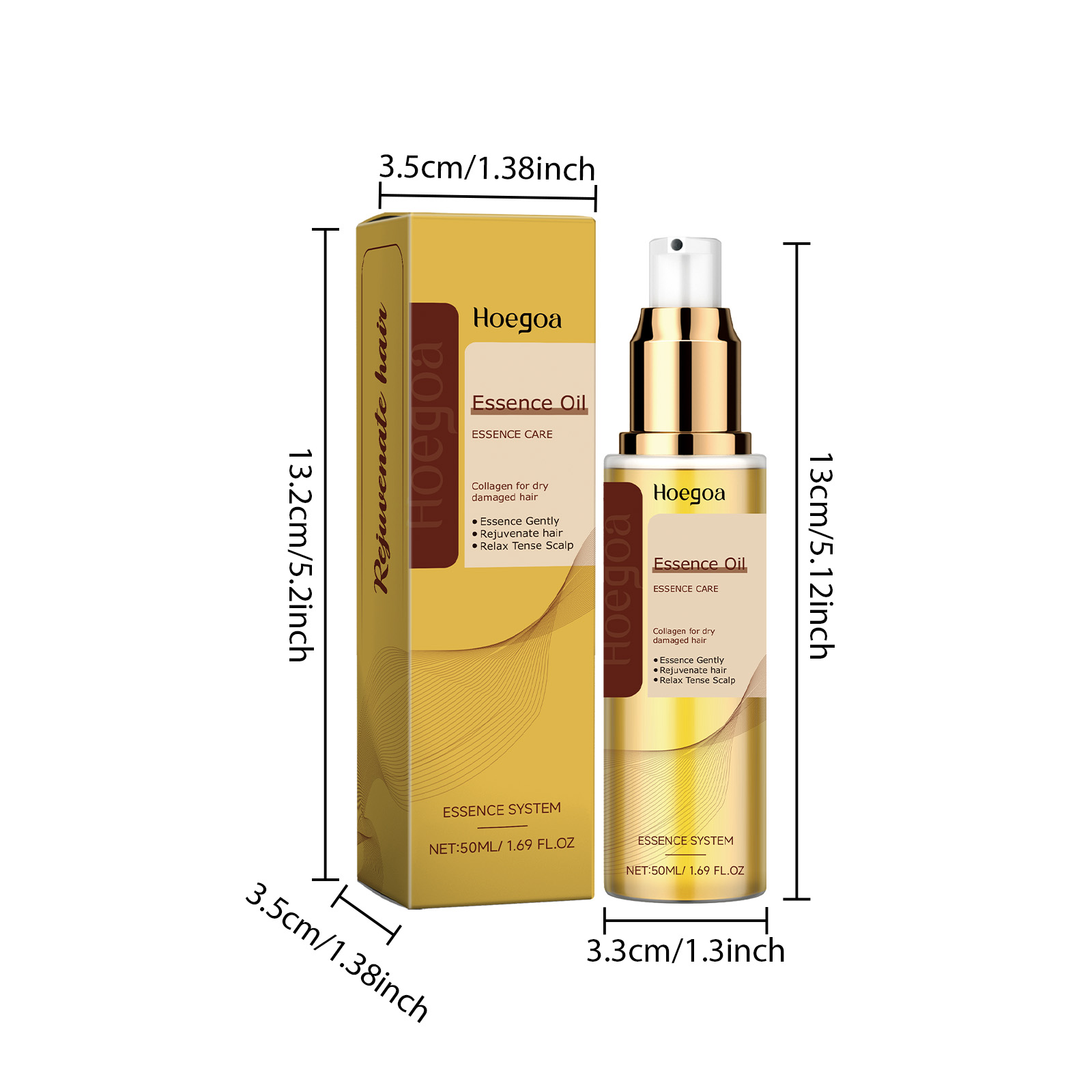 Smoothing Repair Plant Derived Hair Glossy Non Greasy Gentle Scalp Hair Repair Nourishing Plant Derived Hair Care Essential Oil
