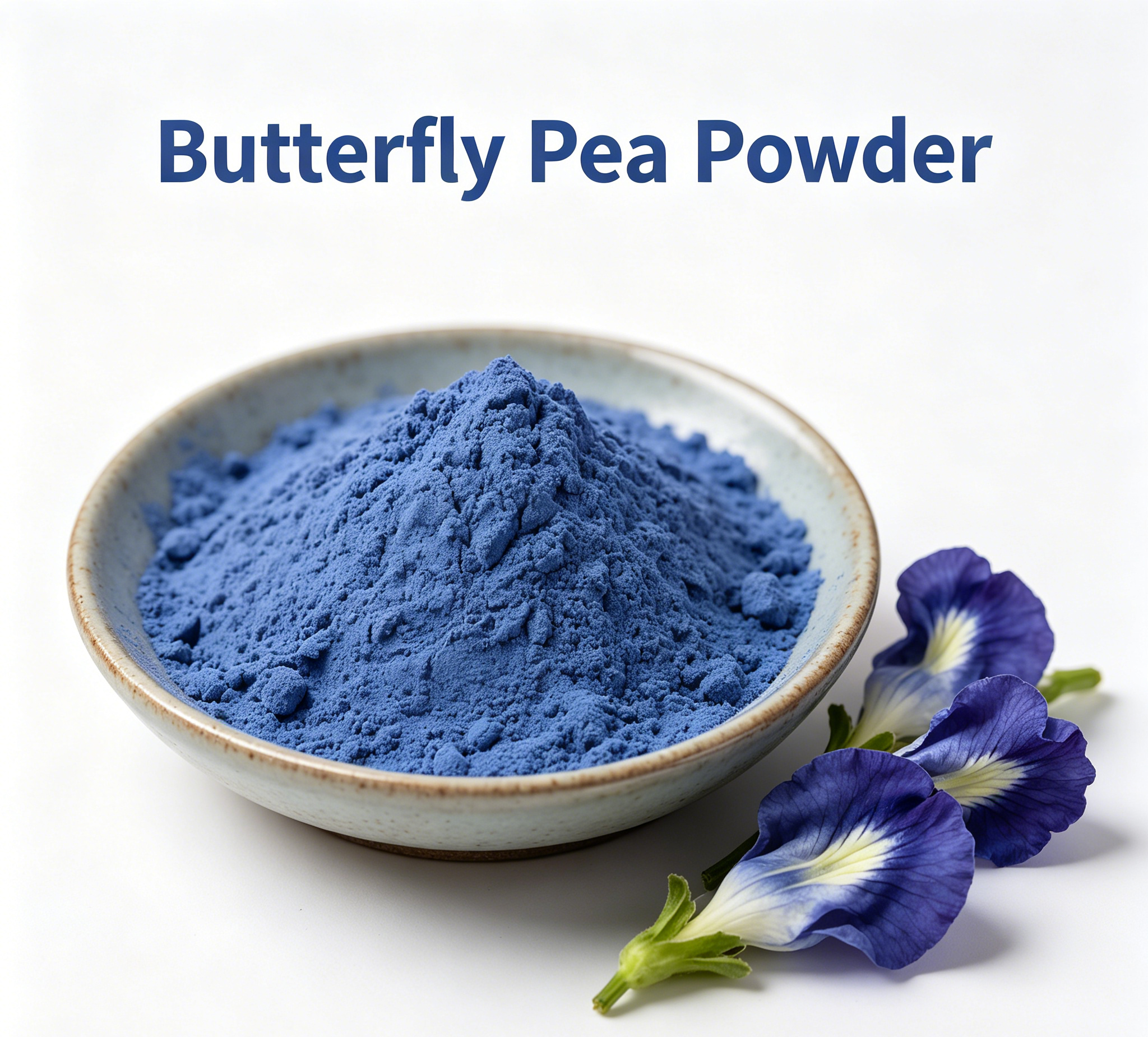 Factory Supply Food Grade Butterfly Pea Flower Powder Bulk Natural Plant Extract Blue Food Pigment for Food Colorant Wholesale