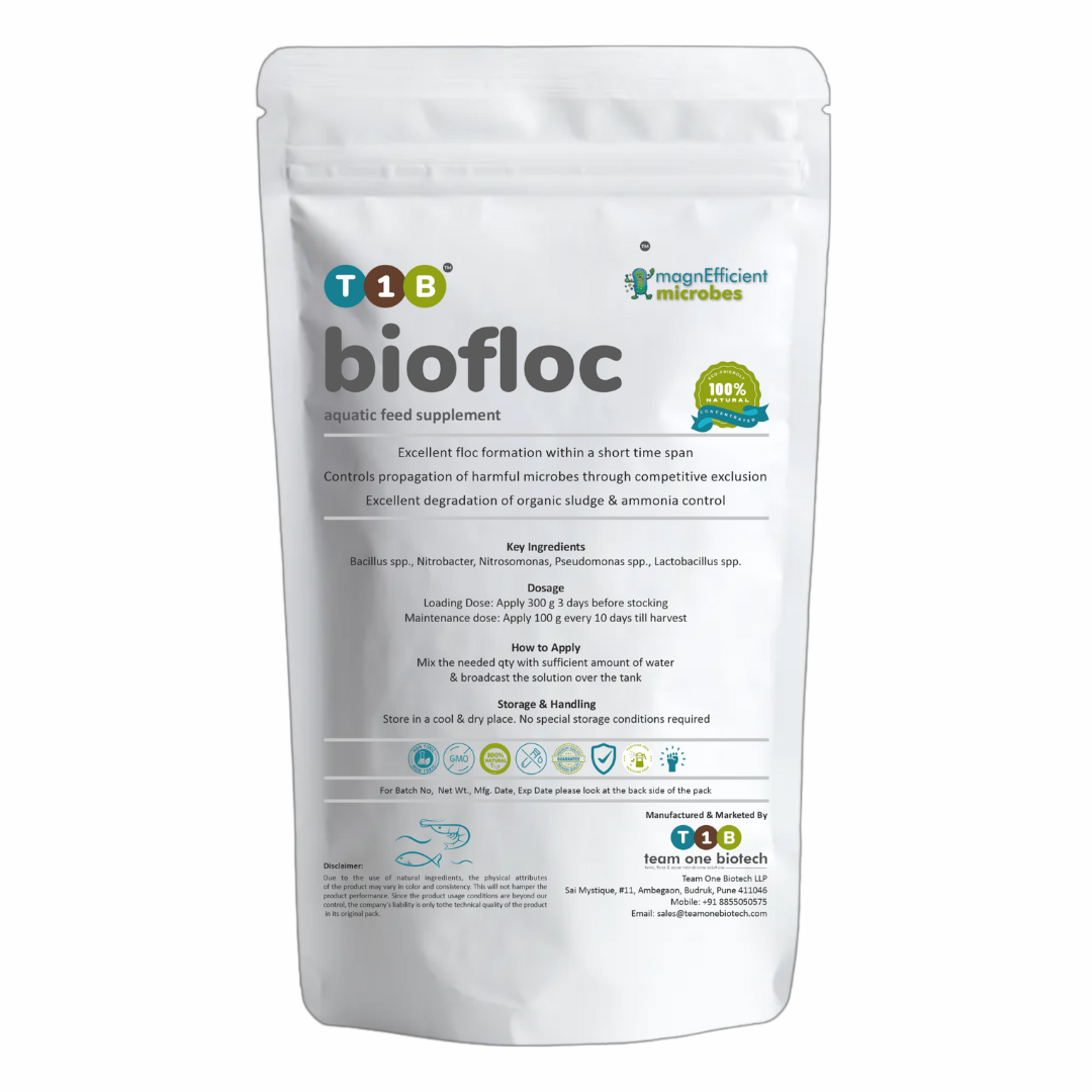 Probiotic Biofloc Culture for Aquatic Ecosystem Balance Made in India
