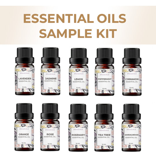100% Pure &amp; Natural Therapeutic Grade Essential Oils Top 10 for Moisturizing Firming &amp; Nourishing Herbal Ingredients