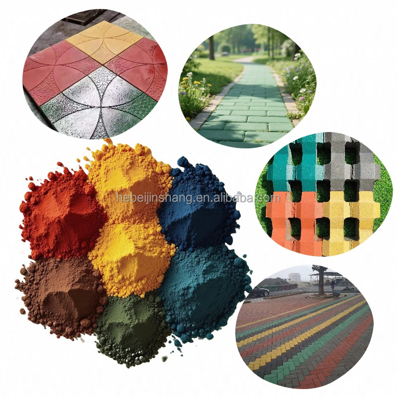 Red 130 Yellow 313 Black 722 Synthetic Iron Oxide Pigment Inorganic Colorant For Asphalt Ceramic Tiles Construction Wholesale