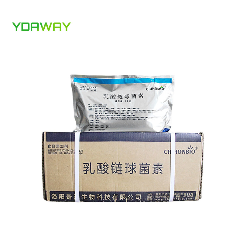 YDAWAY Supply Reliable Bulk Price Food Grade Nisin Bacteriocin Natural Food Preservative E234 Nisin Powder