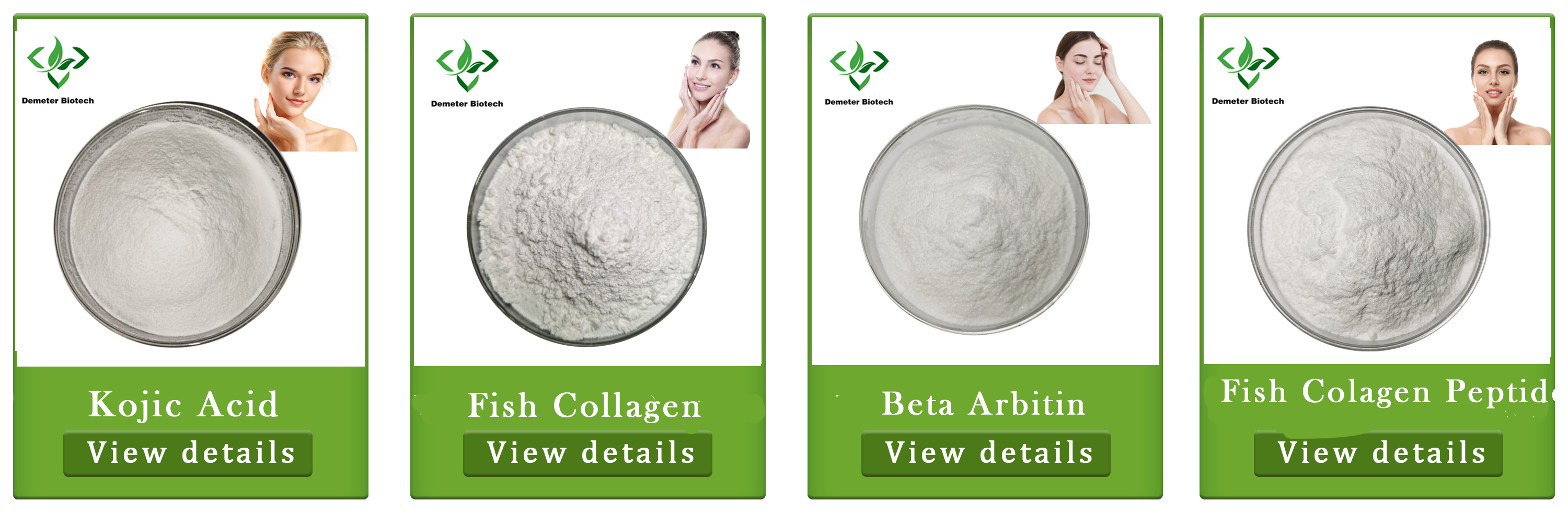 Featured Skincare Raw Materials Pack 1