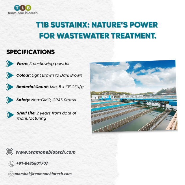 Natural Probiotics Nutrient Culture for Effective Biological Treatment Systems
