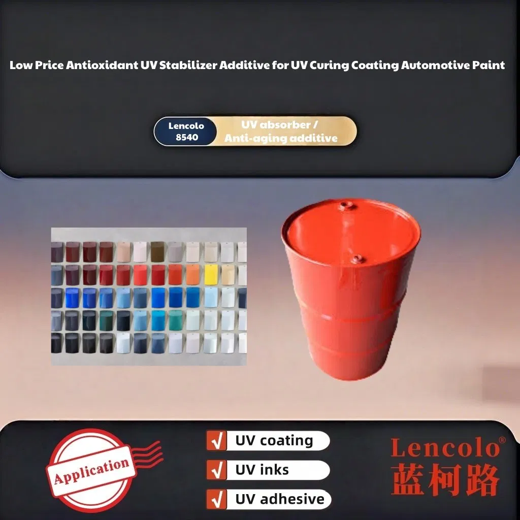 Lencolo 8540 Low Price Antioxidant UV Stabilizer Additive for UV Coating Paint