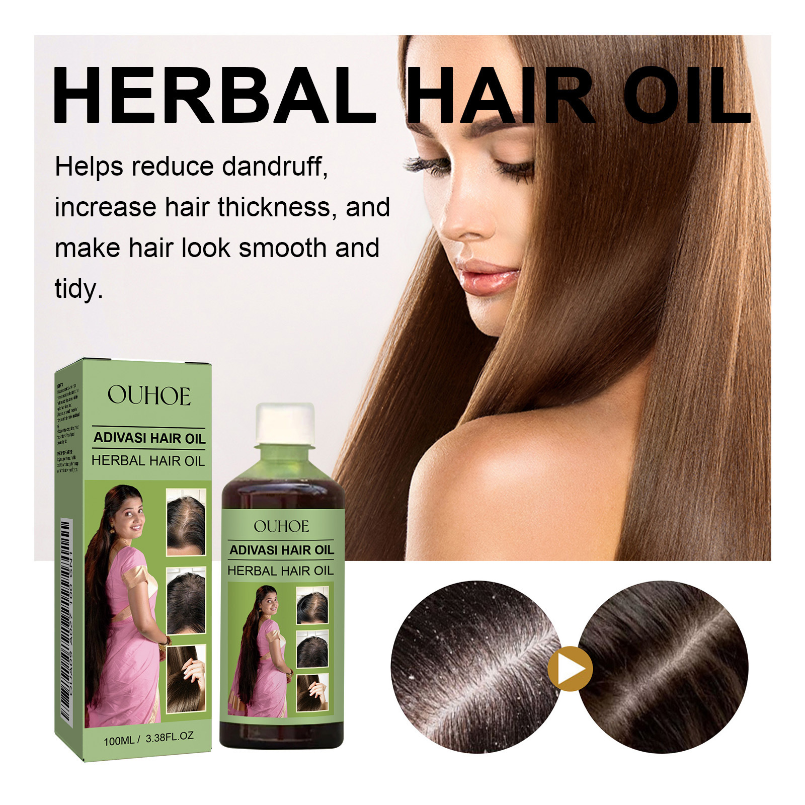 Adivasi Herbal Hair Oil - Rosemary Hair Care 2