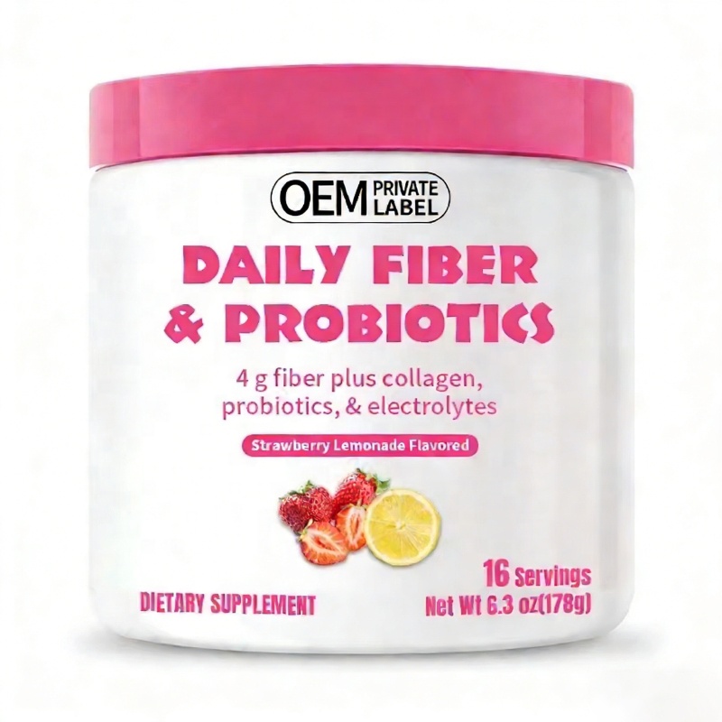 OEM/ODM Daily Fiber &amp; Probiotics Powder Custom Healthcare Supplement