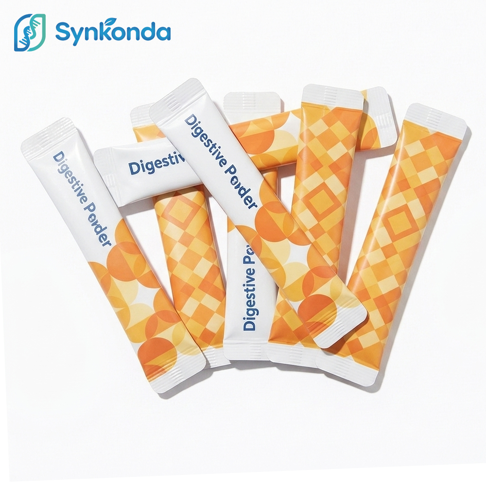 OEM Digestive Powder Sachets Support Metabolism Weight Loss Products Pre-Meal Soluble Fiber Drink Mix 0 Sugar Orange Flavor