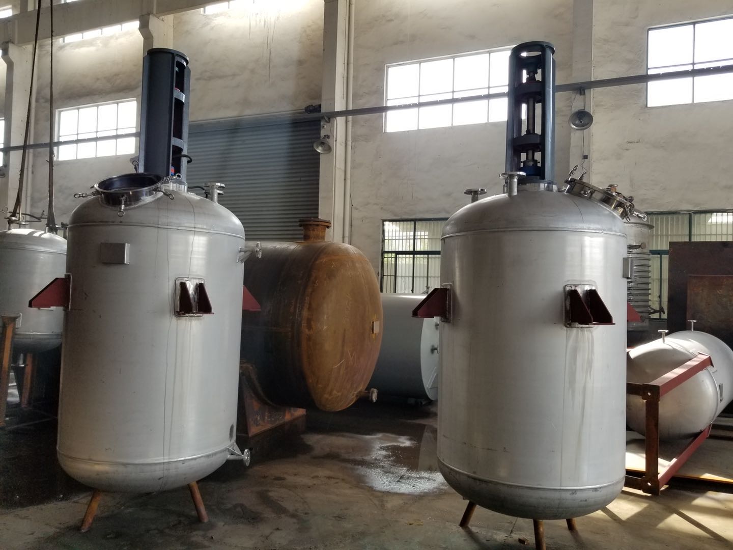 Hot Sale Indystrial Chemical Jacket Kettle Mixing Agitator Tank Reactor