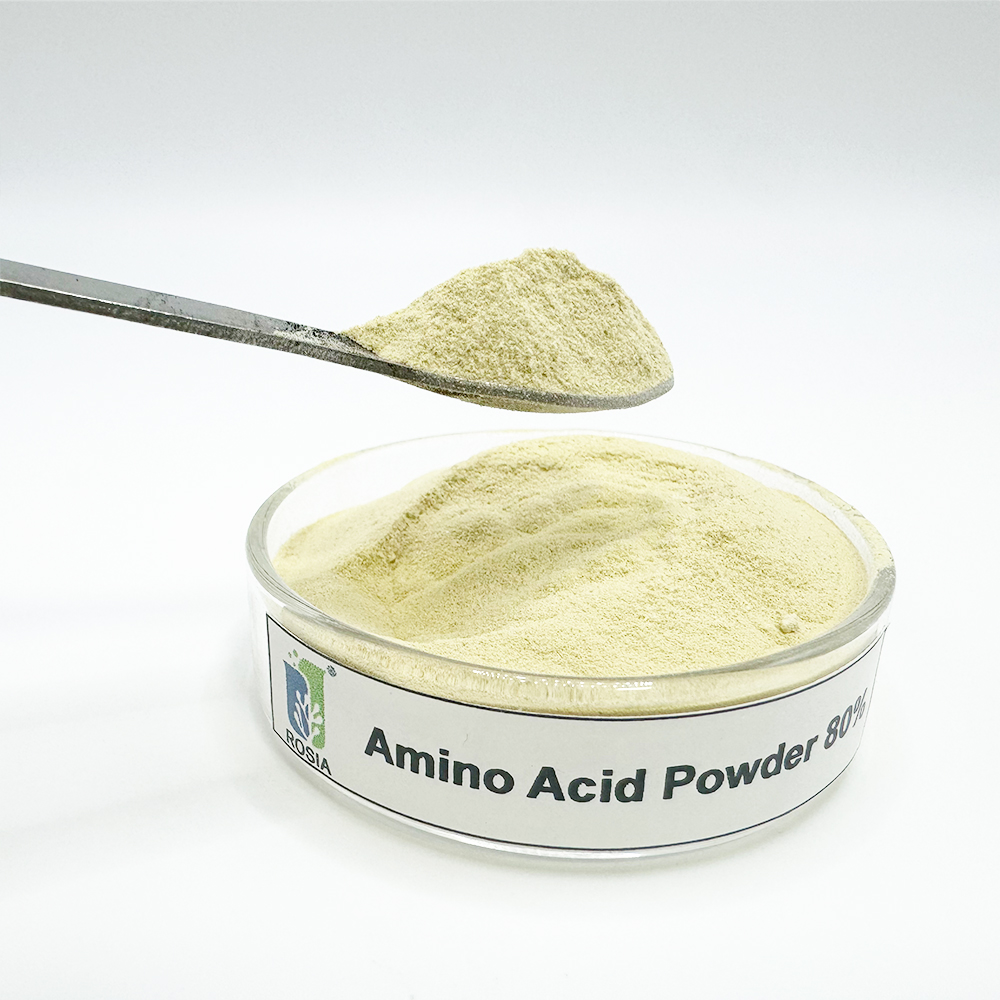 Organic Fertilizer, Plant-derived Enzyme Amino Acid Powder 80%, Amino Acid Raw Powder. Amino Acid Fertilizer