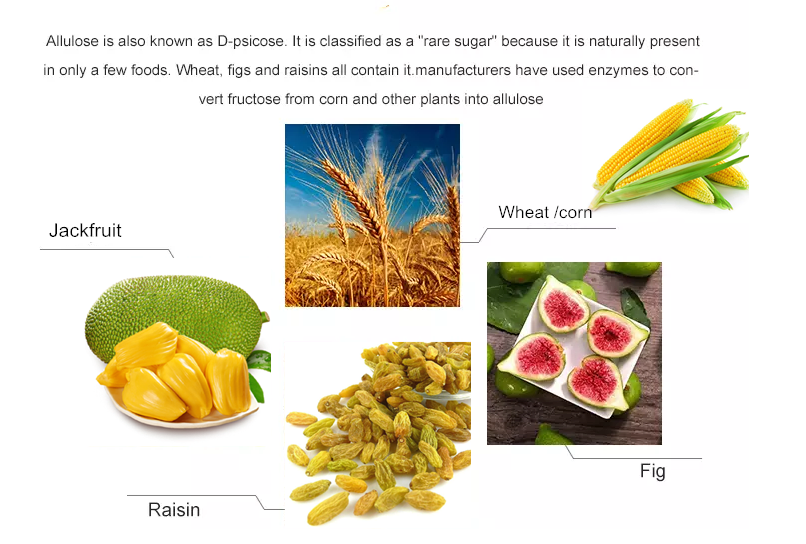 High Quality Food Grade Allulose Powder Dried Pure Sweetener Flavor Enhancer