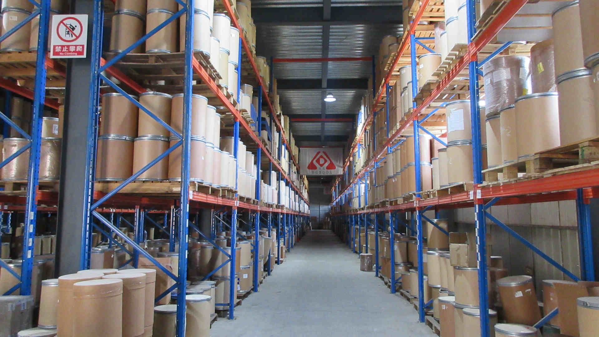 Finished plant extract product ready for export packaging