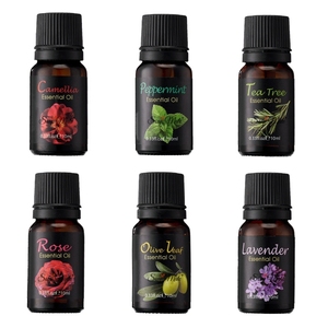 Wholesale Massage Essential Oils Natural Rose Lavender Mint Bergamot Aromatherapy Body Care Collection Moisturizing Skin SPA