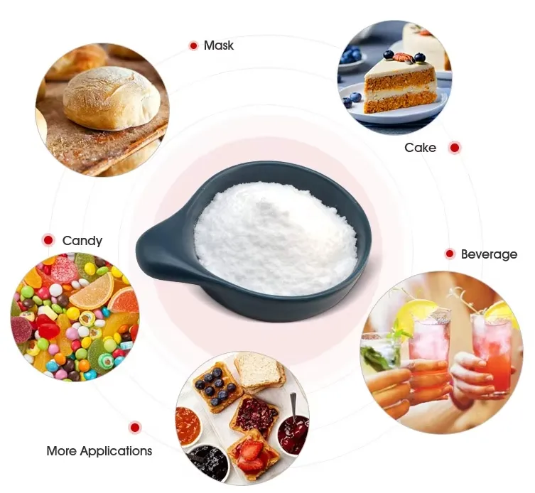 Crystalline Fructose Healthy Food Grade Sweetener