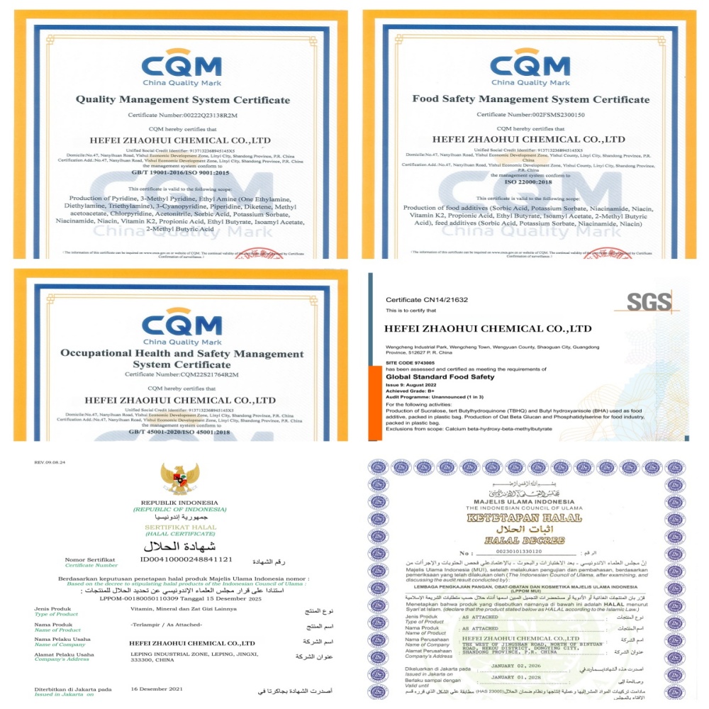 Product Certifications