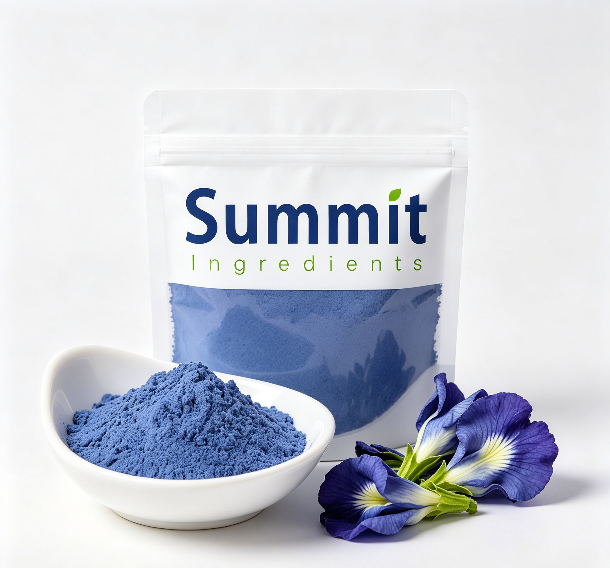 Factory Supply Food Grade Butterfly Pea Flower Powder Bulk Natural Plant Extract Blue Food Pigment for Food Colorant Wholesale