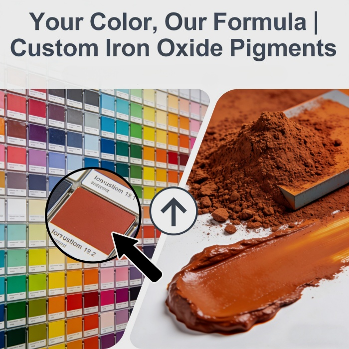 Iron Oxide Pigment Factory Direct - High Purity 325 Mesh Synthetic Pigment For Concrete Bricks Paving Stone And Cement Colorant