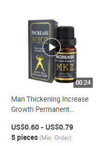 Man Thickening Increase Growth Permanent Essential Oils