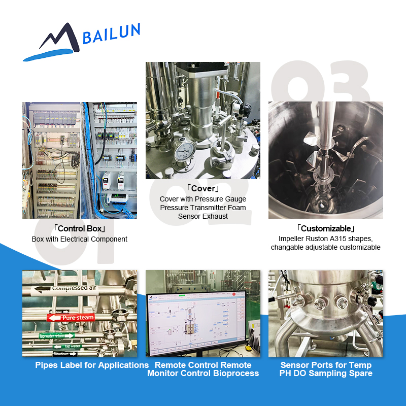 Lactobacillus Ferment Bioreactor Lysate Cosmetic Grade Fermented Skin Care Citric Acid Production Fermentation Bioreactor