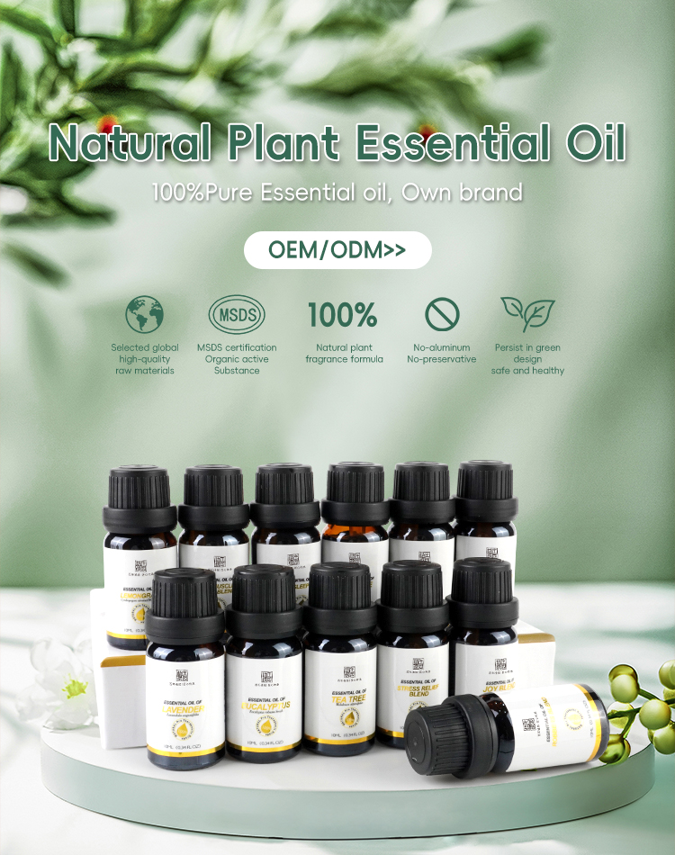 All-natural Herbs Extracts Lavender Essential Oil for Calming Sleep-inducing Anti-inflammatory