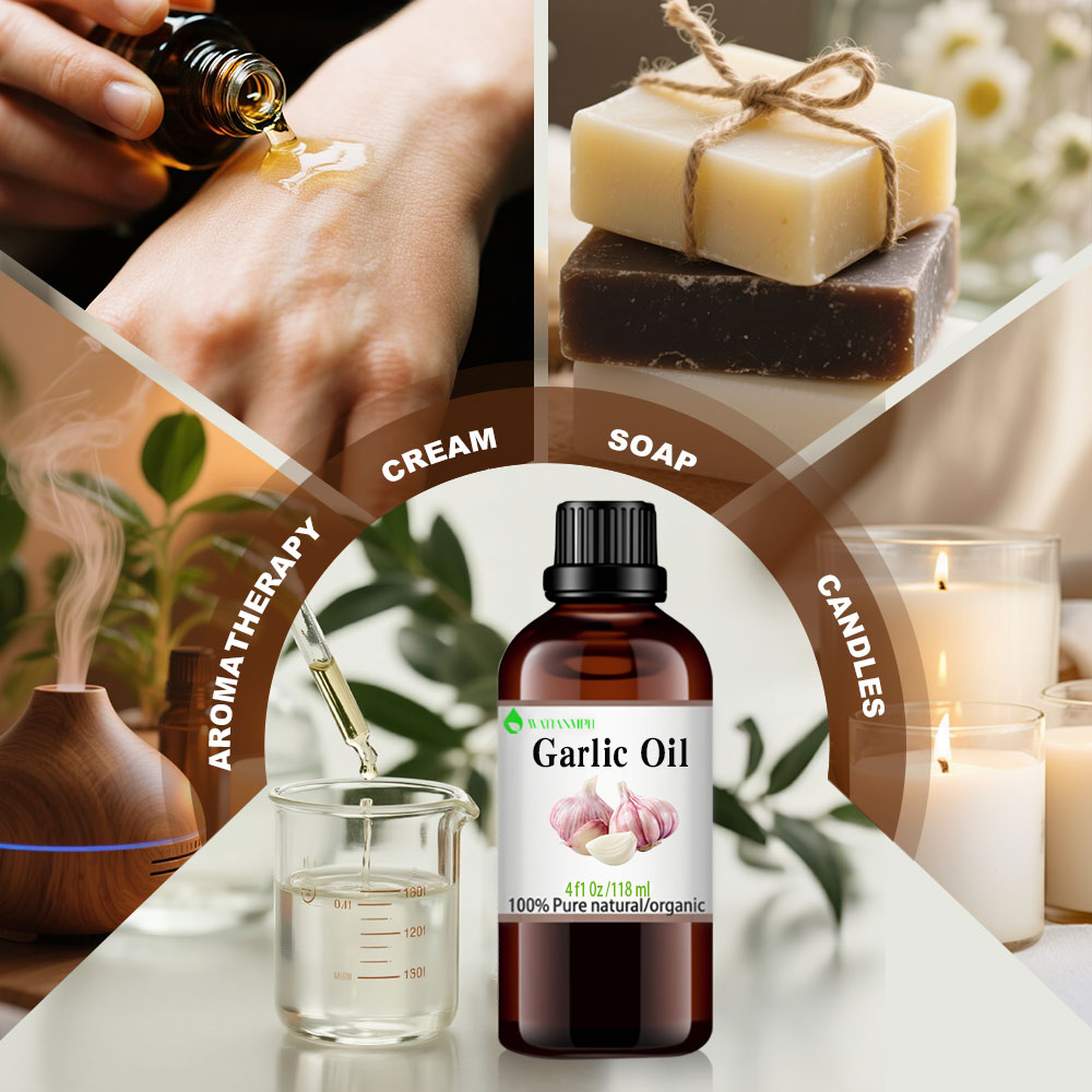 Pure Cold Pressed Garlic Oil Natural Essential Oil Top Grade Health Care Supplement Herbal Extract