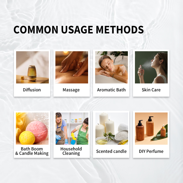 Manufacturers Sell Therapeutic Grade Herbal Essential Oil Certified Aromatherapy Massage Rose Jasmine Sweet Orange Home Hotel