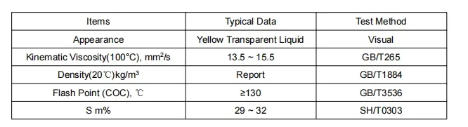 Amino Thioester T323 Additive Offers Antioxidant and Extreme Pressure Properties