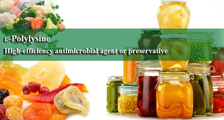 Wholesale Epsilon Polylysine E-Polylysine Powder Natural Food Preservative Epsilon-Polylysine