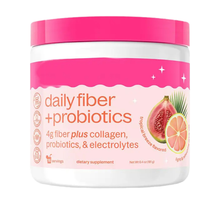 OEM ODM Natural Dietary Fiber Supplement Powder Drink Probiotics Collagen Electrolytes Supports Gut Health Immune Support Energy