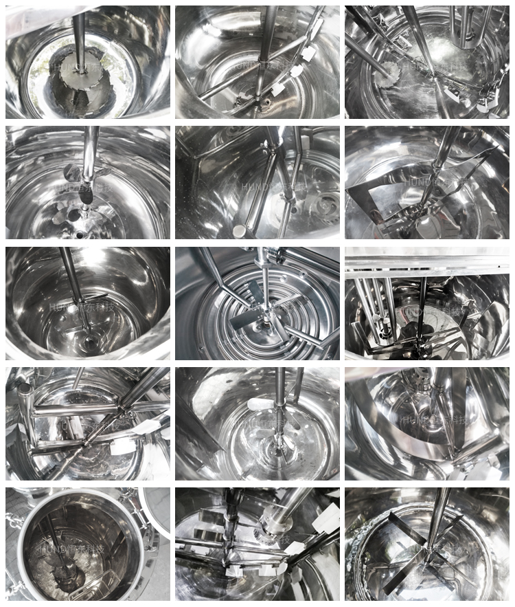 Agitator and Emulsifier options