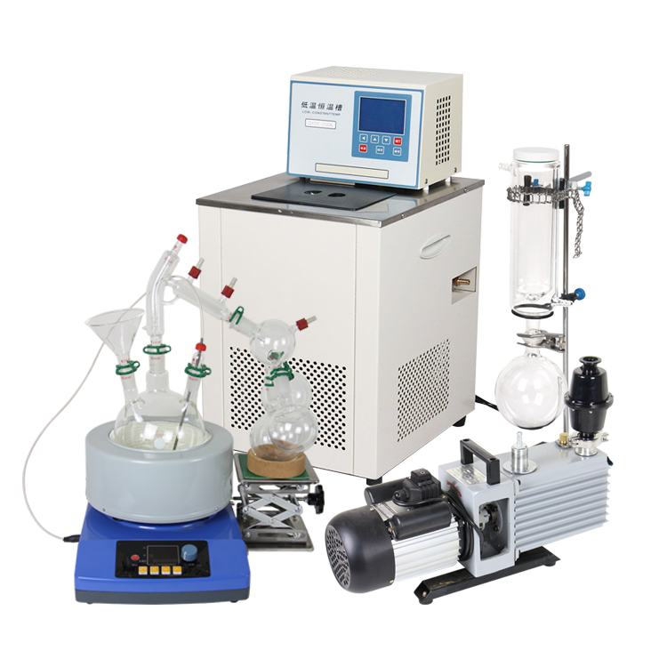 Lab Extractor Distiller 5l Short Path Unit Molecular Essential Oil Distillation Equipment