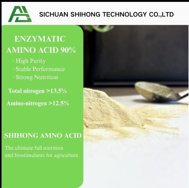 Free Amino Acid 90% | Fast-Absorption Fully Water Soluble White Powder Plant Bio-Stimulant Organic Organic Intermediates